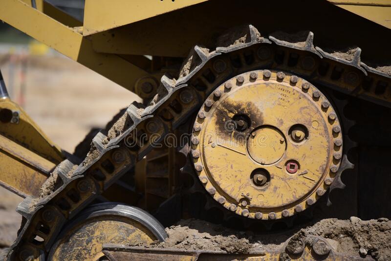 d6-tracks-closeup-stock